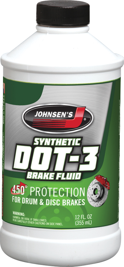 Johnsen's 12oz Premium Dot 3 Brake Fluid 2212