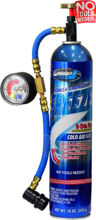 6413 | Freeze Plus with Charging Hose & Glow Gauge for California