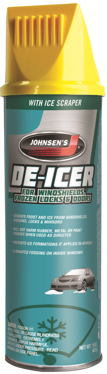 Johnsen's Windshield De-Icer Spray