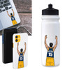 Stinky Lockers 3 Pack Personalized Basketball Stickers for Water Bottle | Laptop | or Cell Phone 