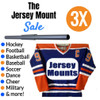 Stinky Lockers Hockey Jersey Mount-3 Pack 