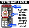 Lacrosse Water Bottle Decal