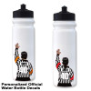 Personalized Hockey Official Water Bottle Sticker