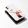 Stinky Lockers Personalized Volleyball Cell Phone Sticker