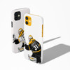 Personalized Goalie Celly Save Sticker for Cell Phone