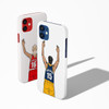 Stinky Lockers Personalized Basketball Cell Phone Sticker 