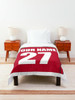 Stinky Lockers Personalized Baseball Comforter