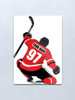 Stinky Lockers Personalized Hockey Metal Print