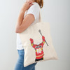 Stinky Lockers Personalized Lacrosse Cotton Tote Bag