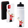 Stinky Lockers 3 Pack Personalized Male Volleyball Water Bottle Sticker 