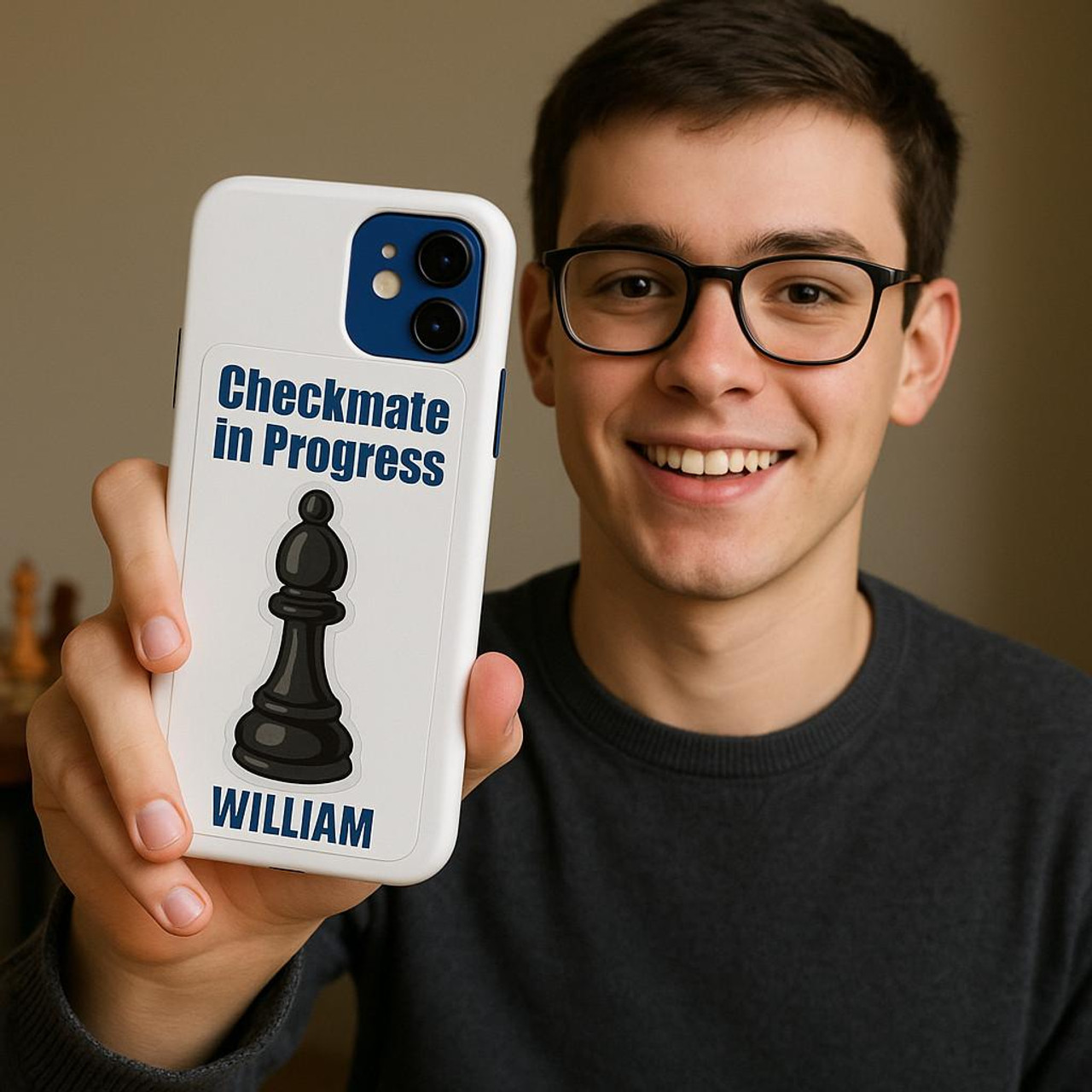  Custom Chess Piece Stickers 