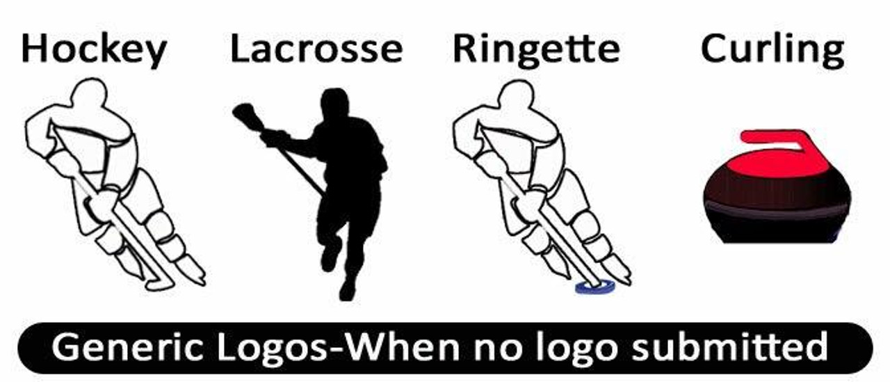 Ringette Stick Label and Water Bottle Decal Combo