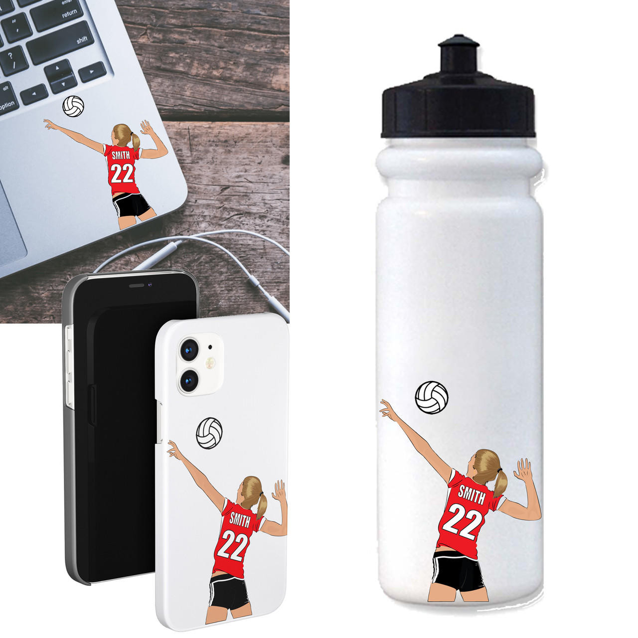 3 Pack Personalized Lacrosse Stickers for your Water Bottle | Cell Phone |  Laptop | Thermal Mug & More