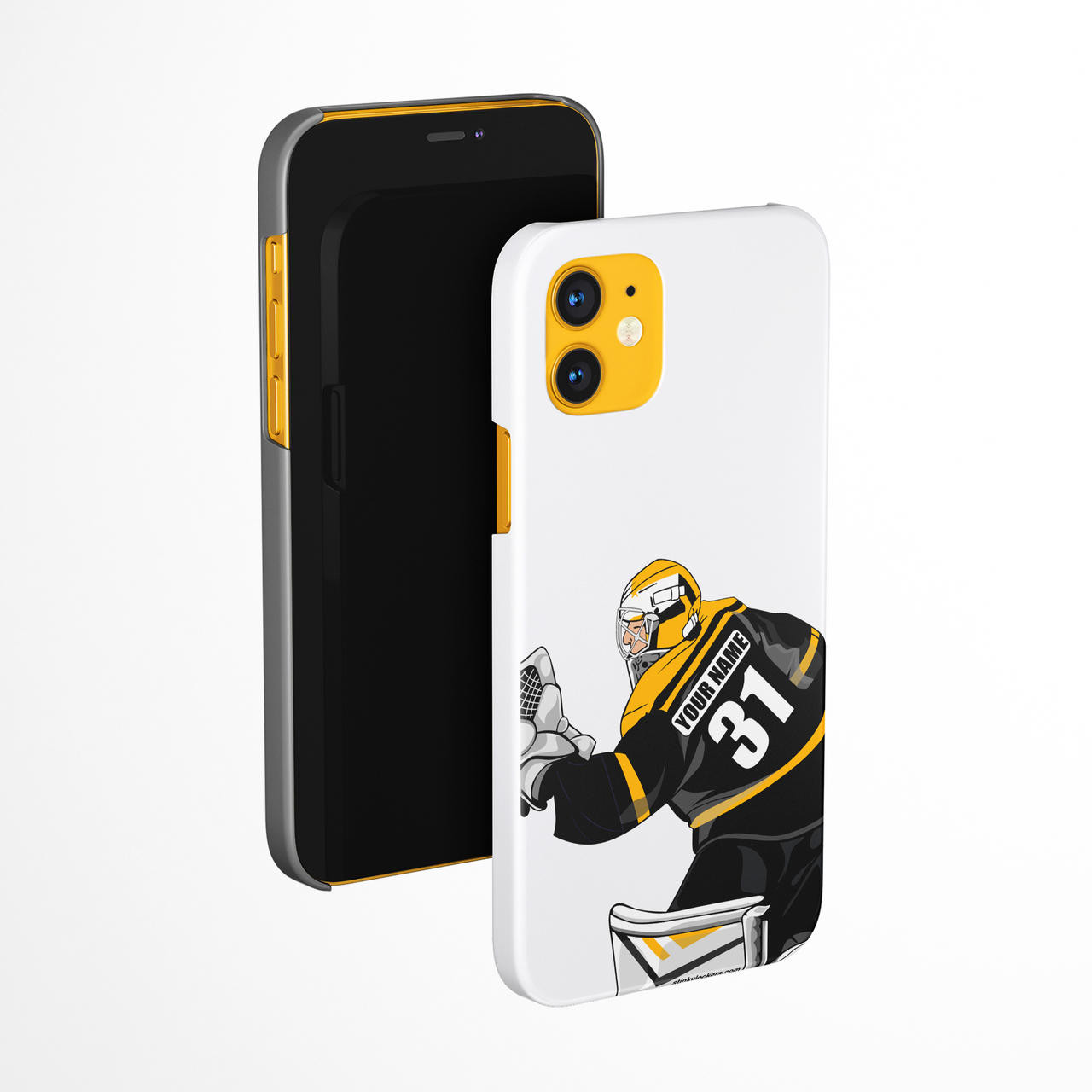 Stinky Lockers Personalized Goalie Sticker 