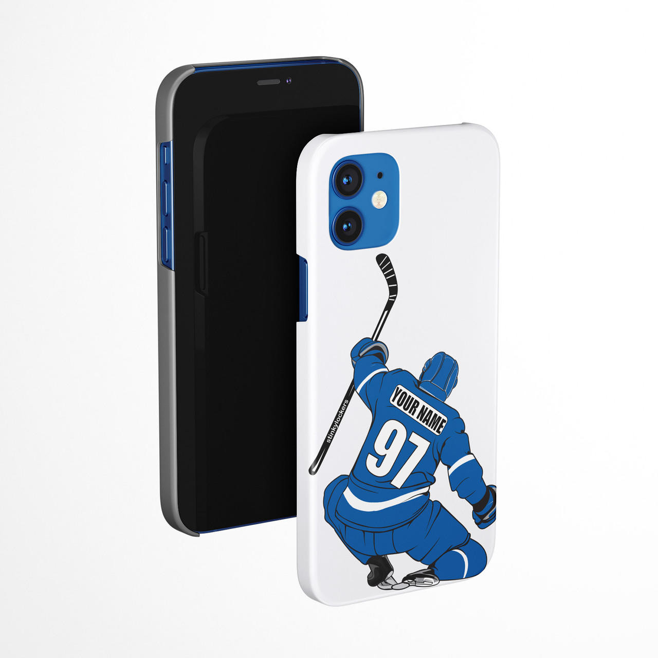 Hockey Celly Slide Sticker for your Water Bottle or Cell Phone or Laptop or Thermal Mug and More