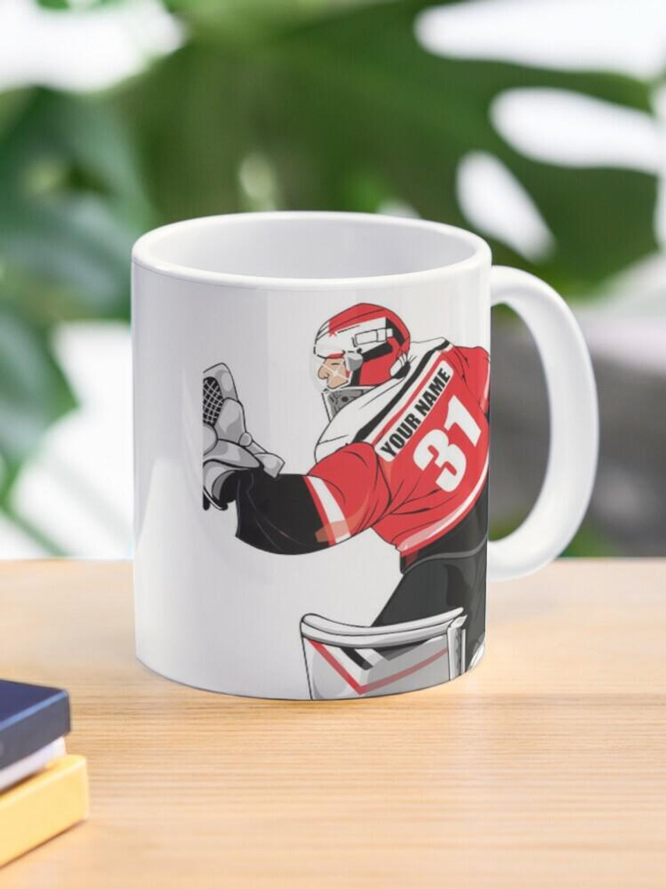 Stinky Lockers Personalized Hockey Mug