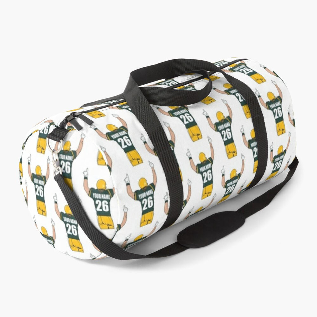 Stinky Lockers Personalized Football Duffle Bag