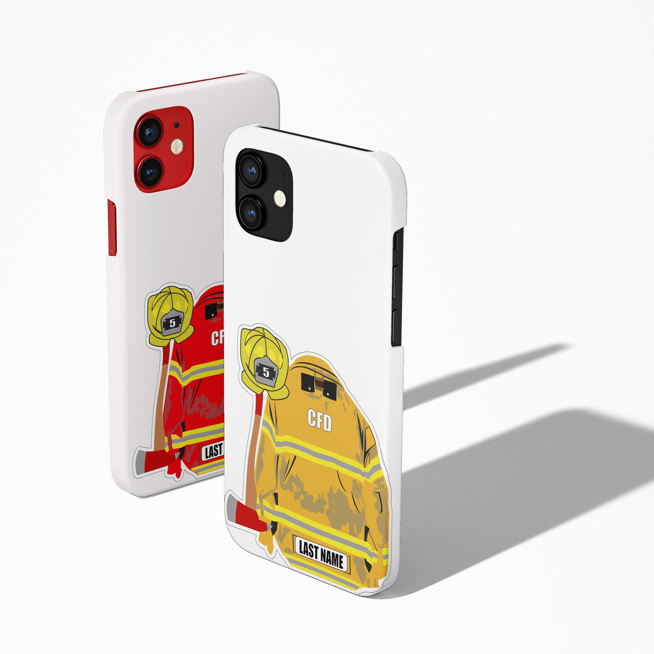 Personalized Firefighter Stickers