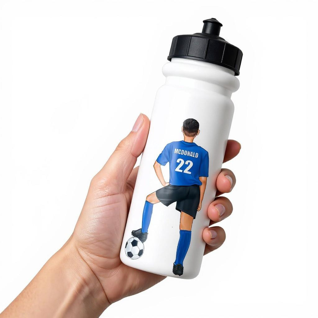 Stinky Lockers Personalized Male Soccer Sticker 