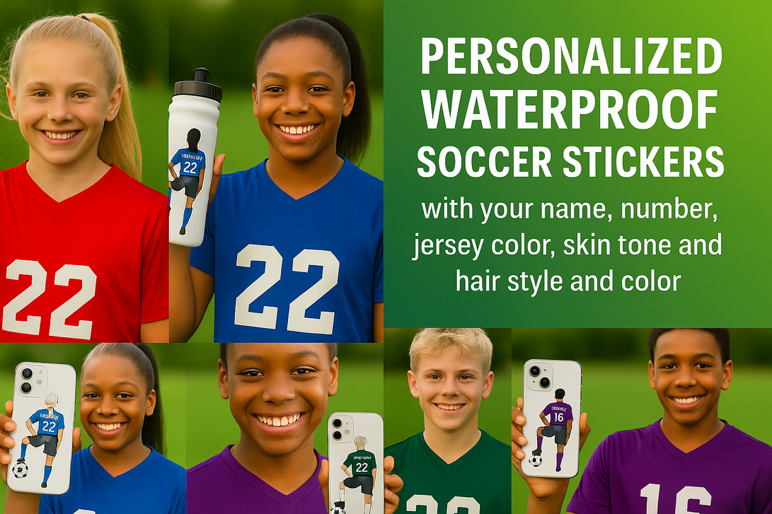 Why a Personalized Soccer Sticker Is a Must-Have for Every Player (and Parent!)