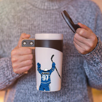 Stinky Lockers Personalized Custom Hockey Sticker for your Water Bottle | Cell Phone | Laptop | Thermal Mug & More
