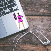 Stinky Lockers Personalized Cheer Dance Stickers | Water Bottle | Cell Phone | Laptop