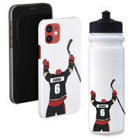 Stinky Lockers Anaheim 6 Gudas Waterproof Hockey Stickers 3 Pack 