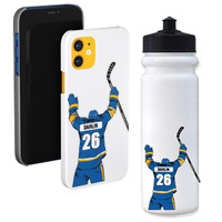 Stinky Lockers Buffalo 26 Dahlin Waterproof Hockey Stickers 3 Pack 