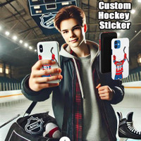 Stinky Lockers Carolina 11 Staal Waterproof Hockey Stickers 3 Pack 