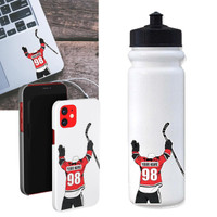 Stinky Lockers Nashville 59 Josi Waterproof Hockey Stickers 3 Pack 