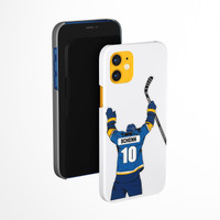 Stinky Lockers St. Louis 10 Schenn Waterproof Hockey Stickers 3 Pack 