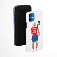 Stinky Lockers Personalized Male Lacrosse Stickers 