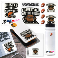 Stinky Lockers Assorted Football Sticker Pack 