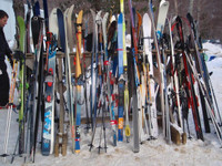 Stinky Lockers Personalize Ski Luggage Tag with Loop OTO, a stylish ski luggage tag with a loop for attachment, designed for easy personalization and identification of ski gear.