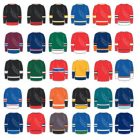 Custom hockey bag tag jersey color options for personalizing player name, number and team colors