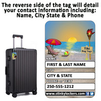 Personalized Australia Luggage Tag with Loop