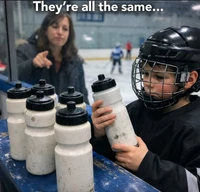 Personalized Hockey Sticker for your Water Bottle | Cell Phone | Laptop | Thermal Mug & More