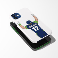 Personalized Football Water Bottle Stickers