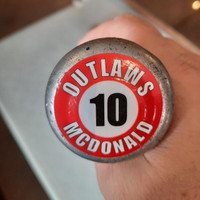 Stinky Lockers Personalized Baseball Bat Knob Stickers