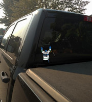Personalized Hockey Window Sticker
