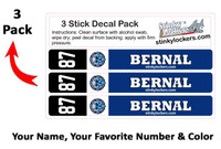 3 Pack Stick Decal-Richmond Jets