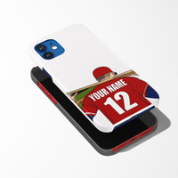 Personalized Baseball Water Bottle Stickers-6 Pack