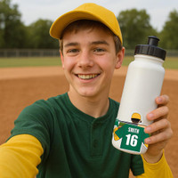 Stinky Lockers Personalized Youth Baseball Sticker 