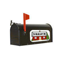 Set of 3 Curbside Bin or Mailbox Decal -Includes Bonus Set of 8 All-Purpose Decal Pack
