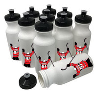 10 Pack Bottle Hockey Sticker -Team Order