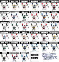 10 Pack Bottle Hockey Sticker -Team Order