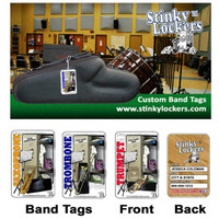 Personalized Instrument Case Luggage Tag with Loop