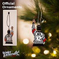 Personalized Hockey Official Ornament