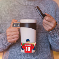 Personalized Youth Baseball Cell Phone Sticker