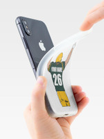 Stinky Lockers Personalized Football iPhone Soft Case